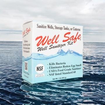 Well Safe well sanitizer kit for private-well shock chlorination