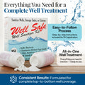 Well Safe calcium hypochlorite granules and sinking pellets
