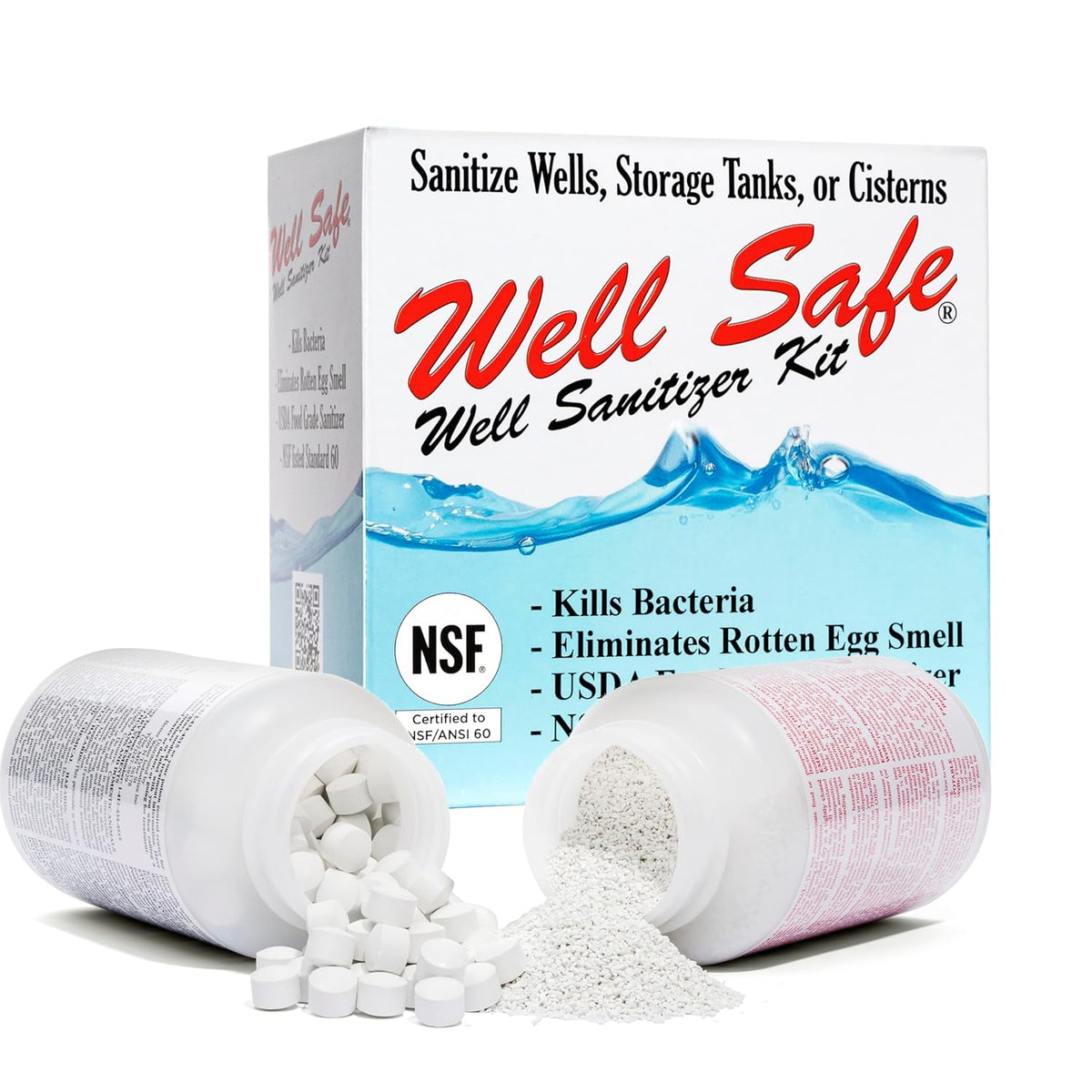 Well Safe. Amazon Well Safe® - Well Sanitizer Kit